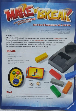 Aktion Spiel Make'N Break Bild 3