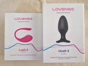 Bundle Lovense Lush 3 und Hush 2 - neu und unbenutzt