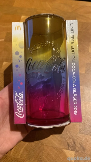 Coca Cola Regenbogenglas - Original unentpackt 2019