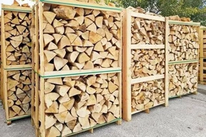 Birke Brennholz Birke 25 cm   2 RM auf Palette