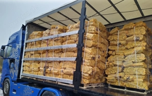 Birke Brennholz Birke 33 cm   36 x 40L Säcke auf Palette Bild 1