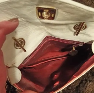 Handtasche Chanel weiss Bild 2