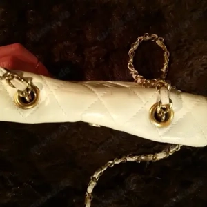 Handtasche Chanel weiss Bild 4