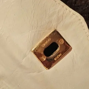 Handtasche Chanel weiss Bild 3