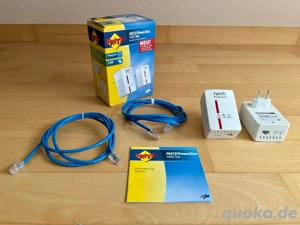FRITZ!Powerline 500E Set (2 Adapter)   Sehr guter Zustand, inkl. OVP & Zubehör