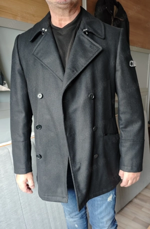 Cardigan Herrenjacke schwarz Bild 2