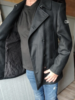 Cardigan Herrenjacke schwarz Bild 3