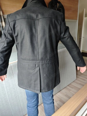 Cardigan Herrenjacke schwarz Bild 5