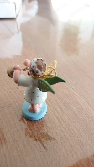 3 Engel, Erzgebirge, Kunsthandwerk, Sammeln, Dekorieren, Antik Bild 7