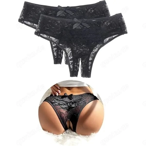 Ouvert Slips Spitzen String