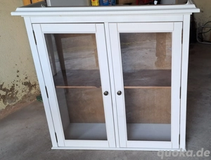 Vitrinenaufsatz B 110 cm  T 38 cm H 106 cm