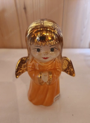 Engel Handbemalt orange