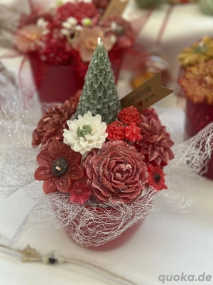 Handgemachte Wachskerze - Wärme