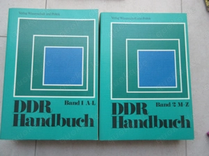 Handbuch der DDR Band 1 und 2, Verlag Wissenschaft und Politik  1985, 