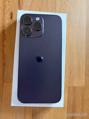 Apple iPhone 14 Pro Max - 256GB - Deep Purple (ohne Simlock) OVP TOP-Zustand