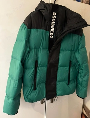   DSQUARED2 Herren Jacke   Gefütterte Kapuzenjacke