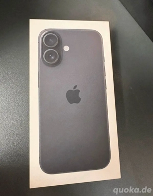 iphone 16 128gb schwarz  NEU 