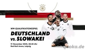 4x Tickets Deutschland - Slowakei 