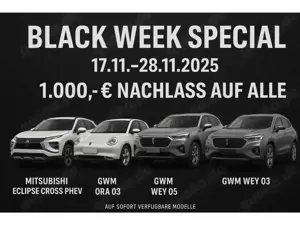 Mitsubishi Eclipse Cross Plug-In Hybrid Select *Black Week Special*App Sitz