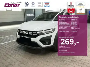 Dacia Sandero III STEPWAY TCe 90 CVT SD+LED+KAMERA+SITZHZG+NAVI-