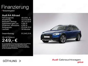 Audi A4 allroad A4 allroad 45 TFSI qu S tro*LED*Virtual*Navi+*Sp