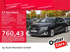 Audi A3 40 TDI qu. S tronic advanced AHK/AC