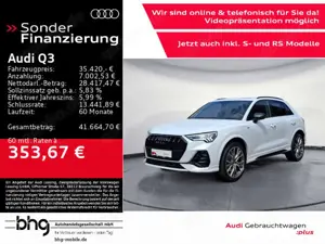 Audi Q3 S line 45 TFSI e S tronic e-tronOptik AHK Nav