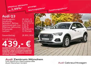Audi Q3 45 TFSI e S tronic Virtual/Navi+/Kamera