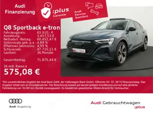 Audi Q8 e-tron 55 114 kW/h*PANO*AHK*8-fach