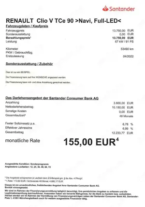 Renault Clio V 1,0 TCE 90 Navi/LED/PDC Bild 2
