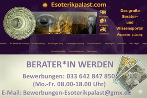 Berater gesucht! Esoterikportal sucht dringend Beraterzuwachs. Berlin und Deutschlandweit Hohes Kund