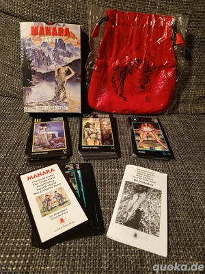 Manara Tarot, erotisches Tarot, Deluxe Edition, mit Aufbewahrungsbeutel Bild 3