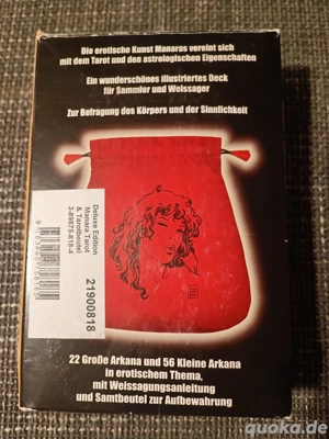 Manara Tarot, erotisches Tarot, Deluxe Edition, mit Aufbewahrungsbeutel Bild 2