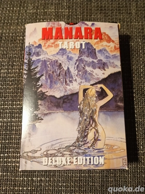 Manara Tarot, erotisches Tarot, Deluxe Edition, mit Aufbewahrungsbeutel