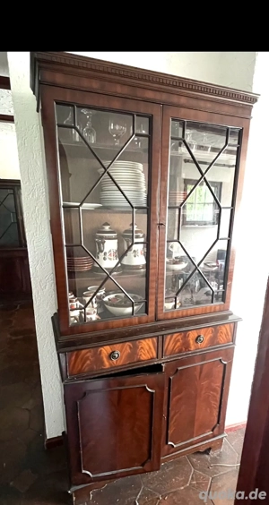 Vintage Vitrinenschrank 80er Jahre