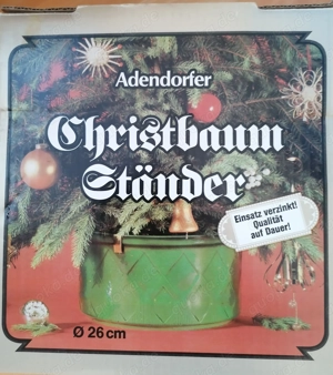 2 Christbaumständer Adendorf und Gusseisen