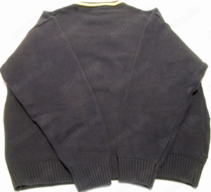 Herren Pullover Gr. 50 Free Collections - dunkelblau-gelb-grün - neuwertig Bild 3