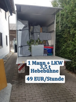 Mann + Sprinter 45 EUR Stunde