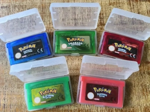 Pokemon Rubin, Saphir, Smaragd, Feuerrot und Blattgrün - Neu im Case