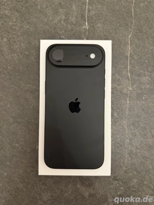 Apple iPhone 17 Air Schwarz 256GB neue mit Verpakung und rechnung + Akku max zustand : 100% 