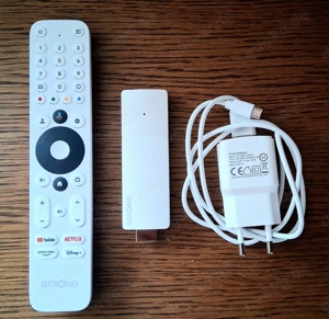 Strong LEAP-AIR 4K Google TV Stick neuwertig Rechnung 2,5 Jahre Garantie Android