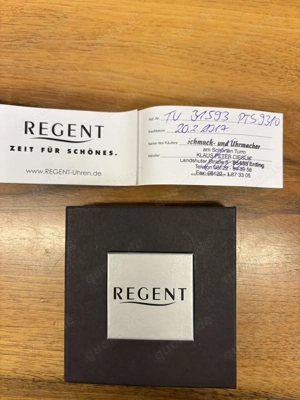 Taschenuhr Silber von Regent