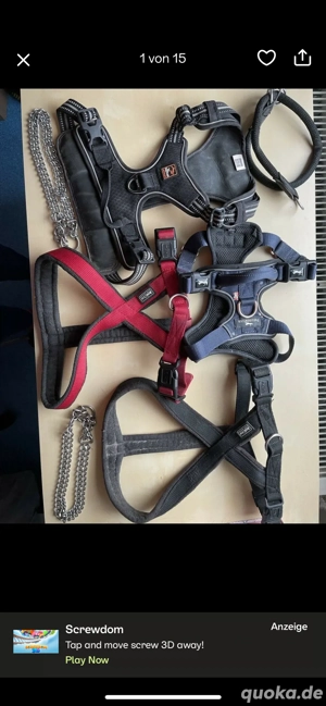 Hundezubehör Leinen Geschirr 