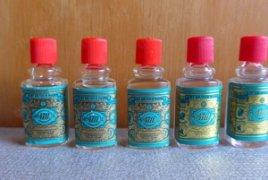 9 kleine Fläschchen 4711 Echt Kölnisch Wasser á 3ml 70er Jahre vintage Bild 2