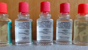 9 kleine Fläschchen 4711 Echt Kölnisch Wasser á 3ml 70er Jahre vintage Bild 6