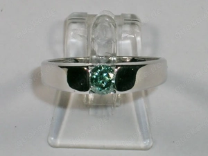 NEU: Brillant-Ring Gr. 17,1 - 54 375 Weiß-Gold 0,33 Carat