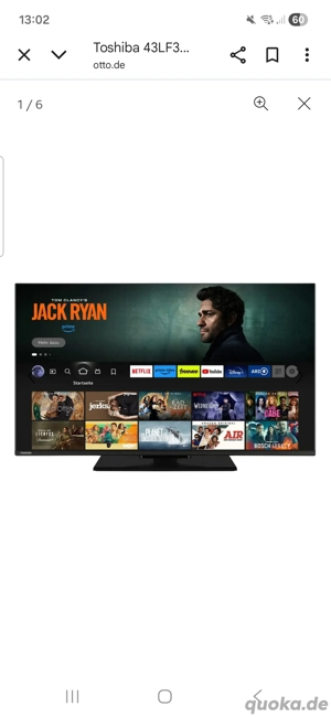 Toshiba Smart TV 43 Zoll NEU!