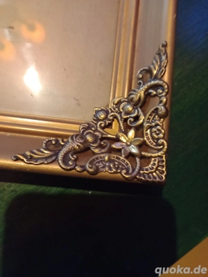 antiker Jugendstil Bilderrahmen 