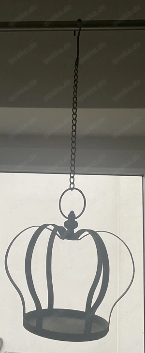 Deko - Krone  Metall antik  Vintage