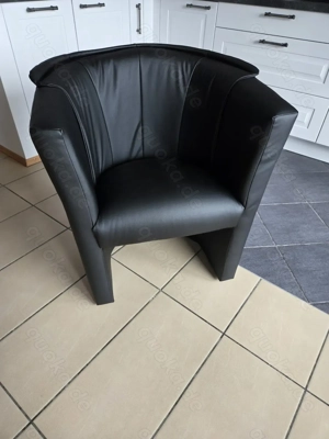 Sessel - neuwertig - Kunstleder 